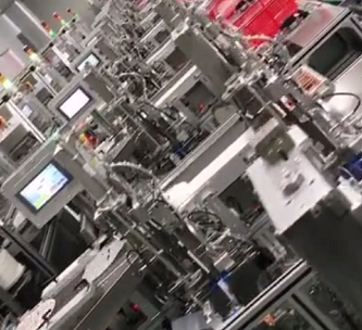 取膜機(jī)械手  自動(dòng)取膜 折疊入袋 （現(xiàn)場客戶案例）